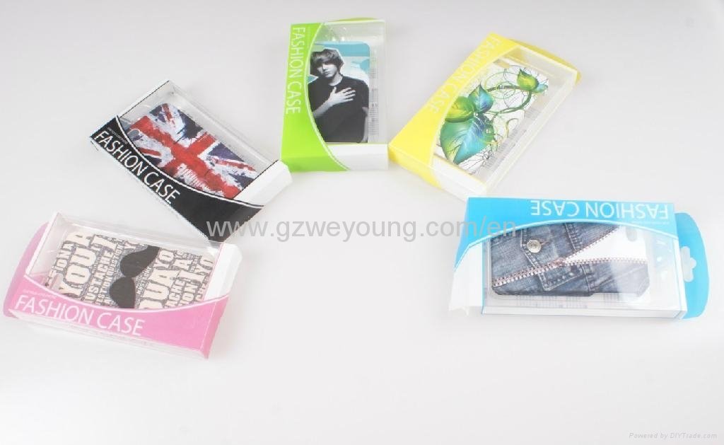 iphone 5/5s cell phone covers with printing and rubber finish 3