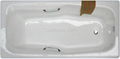 enameled cast iron bathtub 1