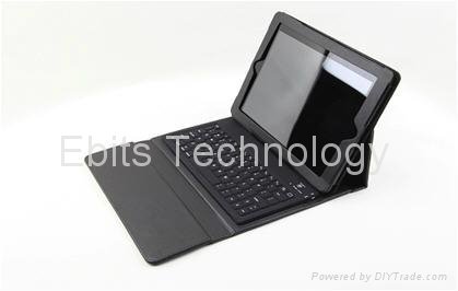 Ebits®P003 Bluetooth 3.0 Wireless Keyboard  leather Series