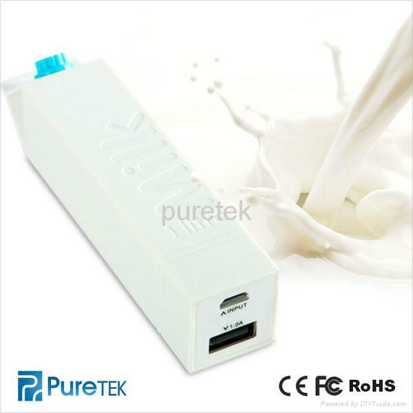 Lovely Rechargeable Portable 2600mah Mobile Gift Power Bank Manufacturer 4