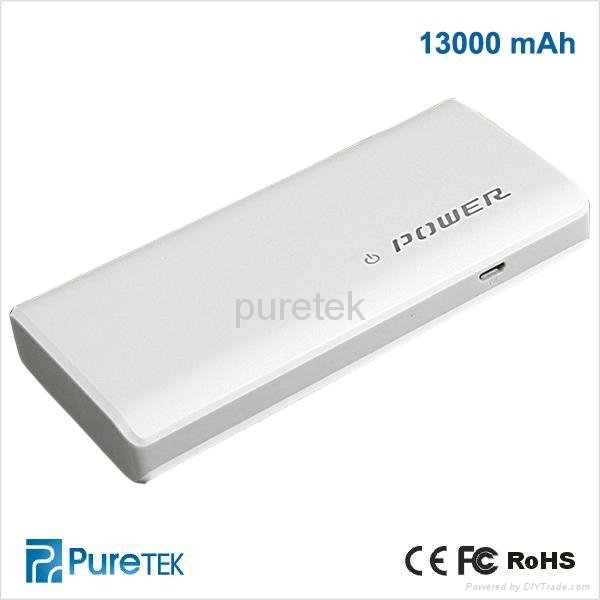 13000 mAh Multi Port USB Smart Portable Mobile Power Bank With Touch Pannel  3