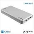 Low Price 15600 mAh Power Bank External Battery Pack for Handphone 5
