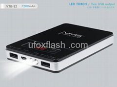 LED torch power bank