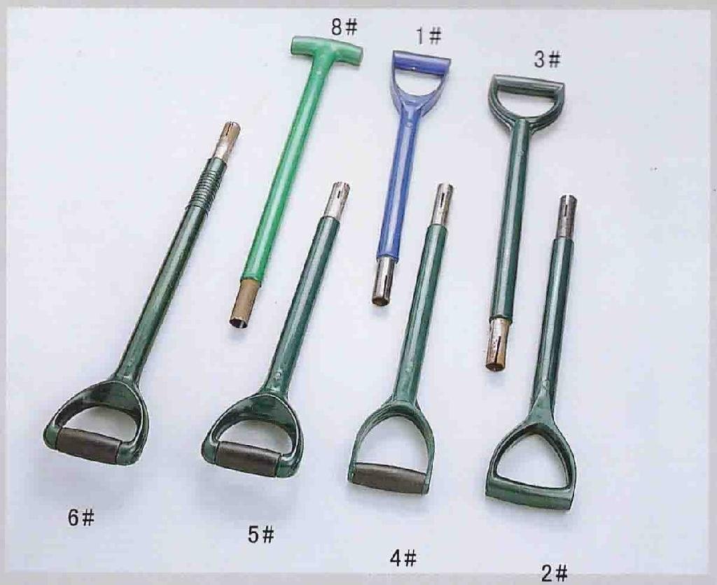 garden tools spade and fork handle