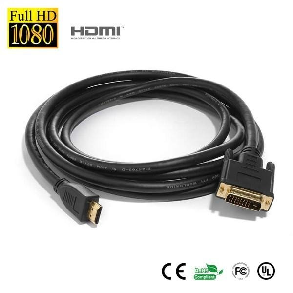 DVI TO HDMI and Male to Male cable