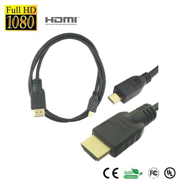 Premium 6FT HDMI Cable Gold Plated Connection 3