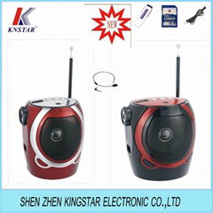 RX-678REC cheapest gift fm radio with usb/sd player