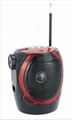 RX-678REC cheapest gift fm radio with usb/sd player 2