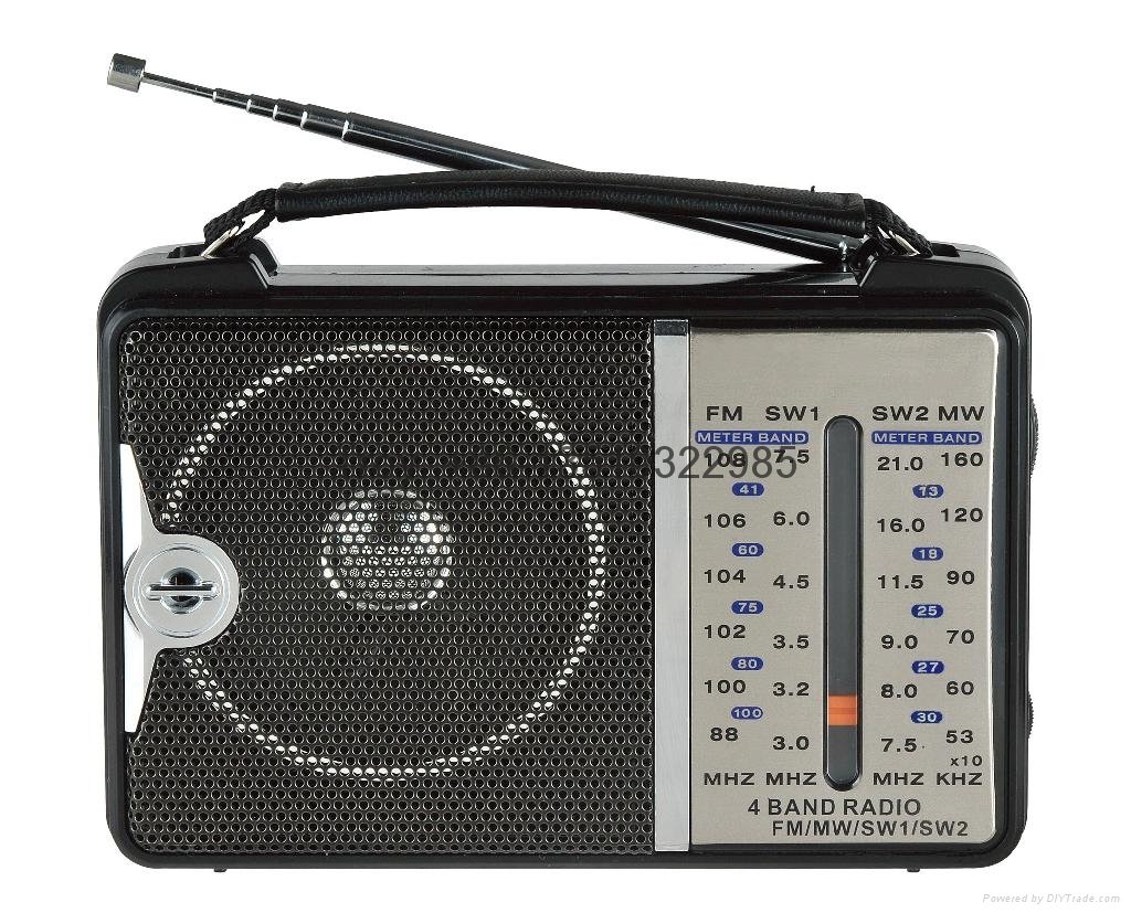 Portable AC DC radio  RX-606AC
