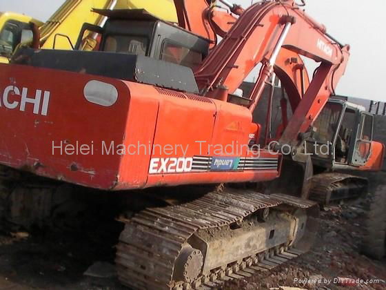 Used HITACHI EX200-1/EX200-3/EX200-5 Excavator 3