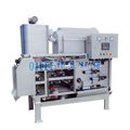 Sludge dehydrating belt filter press for sewage treatment 1
