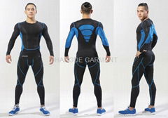 MEN'S sport compression gym wear