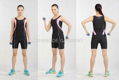 nylon SEXY active wear fitness wear compression wear for ladies 2014
