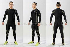 Mens compression running cycling clothing 2014