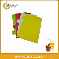 Plastic cutting board with different style