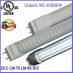 UL CUL 认证 LED 灯管
