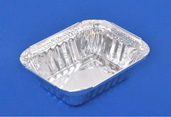 retangular aluminium foil container