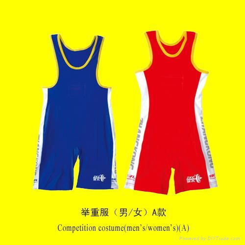 weightlifting costume A 