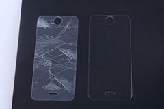 Samsung S6802 clear tempered glass screen protector 