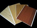 PVC Bathroom Wall Panels Waterproof Lightweight Wood Ceiling 1