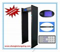 OEM!!! Walk Through Metal Detector with Temperature diagnose system 