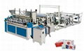 Automatic rewinding and perforating paper machine 2