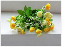 Indoor Decoration Artificial Flower Rose Bouquet