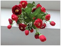 Decoration Artificial Silk Vase Flower