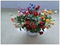Decoration Artificial Silk Vase Flower 4
