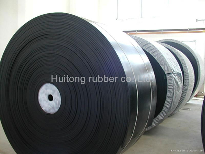 Rubber conveyor belts