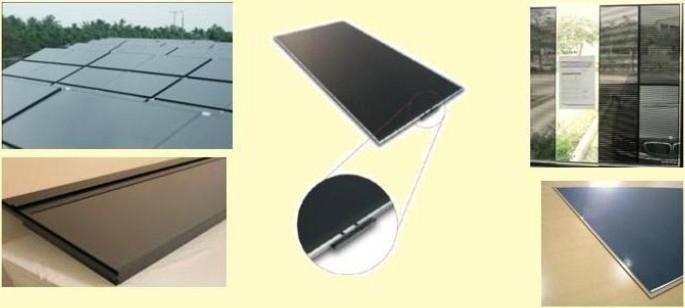 Solar Panel See-through BIPV
