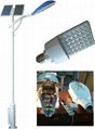 Solar Power LED Lamp Street Light System 1