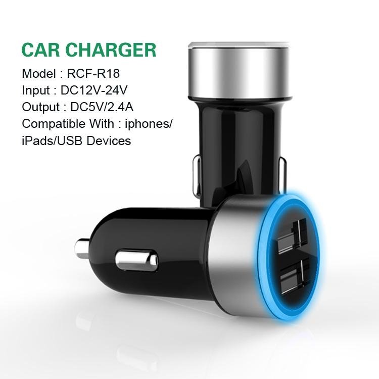 2014 new design car charger for iphone/ipad 2