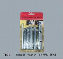 Tublar wrench with 6pcs & 10pcs 