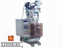 Granule automatic vertical filling and