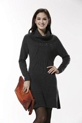 ladies fashion woollen sweater clothes in winter