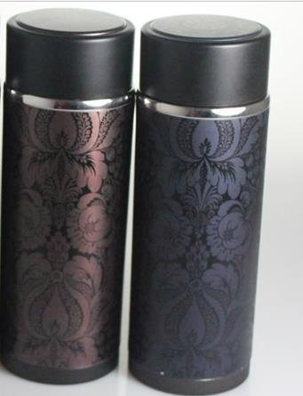 High-end fashion business vacuum double-layer stainless steel thermos cup