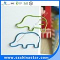 Stargood supplier fancy pig shape paper clip PET coate iron wire 2