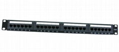 24 port cat6 rj45 utp patch panel