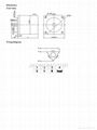 1.8 degree 130mm（NEMA52） 3 Phase hybrid stepper motor   3