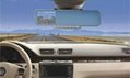 Rear view mirror car black box with back camera, bluetooth 5
