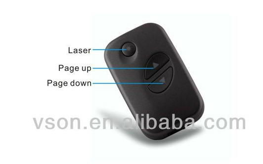 VSON mini integrative presenter and red laser pointer  with keychain 2