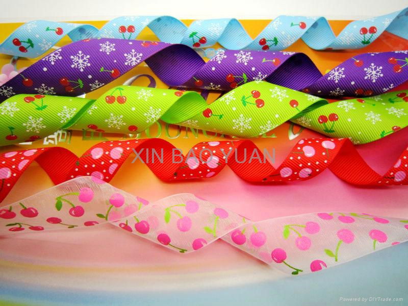 Wholesale printed woven strap ribbon