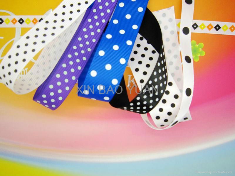 Wholesale printed woven strap ribbon 2