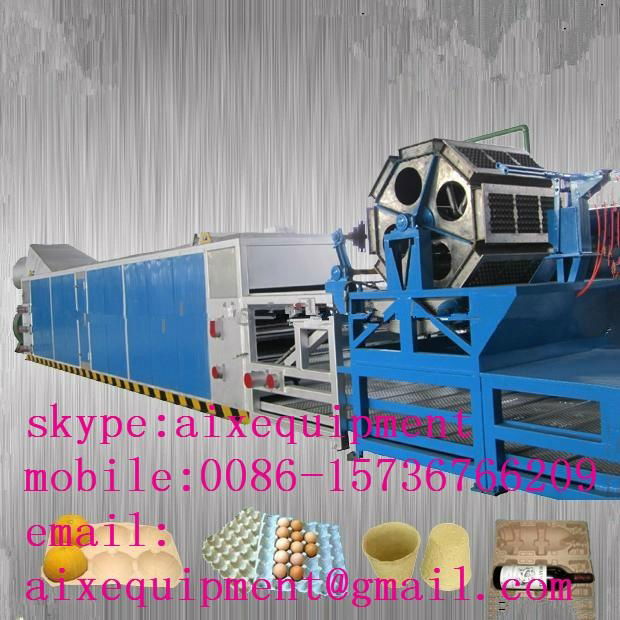 recycling paper pulp egg tray making machine