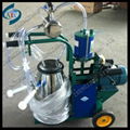 single bucket piston cow milking machine 1