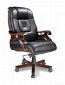 Hot Sale Solid Wood Office Swivel Chair 1