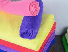 Microfiber car towel 