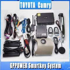 Toyota Camry Push button start engine device