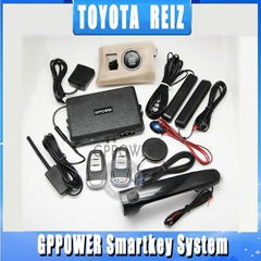 Car security system push button start engine for Toyota REIZ